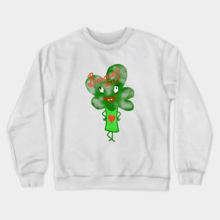 Broccoli Girl Crewneck Sweatshirt